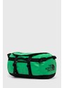 Sportovní taška The North Face Base Camp Duffel XS zelená barva, NF0A52SSROJ1