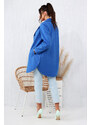 Merce Coat Ina Blue