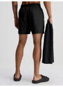 Dárkové balení pánských plavek a ručníku KM0KM00849 BEH černá - Calvin Klein