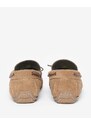 Barbour Jenson Driving Shoes — Taupe Suede