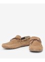 Barbour Jenson Driving Shoes — Taupe Suede