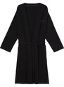 Pánský župan Bathrobe Modern Cotton 000NM2377EUB1 černá - Calvin Klein