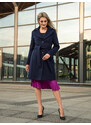 Gamstel Coat Ala Navy Blue