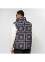 Karl Kani Og Reversible Paisley Puffer Vest M 6072167 pánské