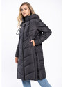 Volcano Coat J-MONACO L22249-W24 Graphite