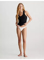 Spodní prádlo Dámské kalhotky STRING THONG (DIPPED) 000QD5157E100 - Calvin Klein