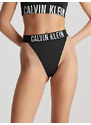 Plavky Dámské kalhotky THONG-NYLON KW0KW02579BEH - Calvin Klein