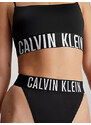 Plavky Dámské kalhotky THONG-NYLON KW0KW02579BEH - Calvin Klein