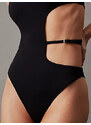 Dámské jednodílné plavky FASHION FIT ONE PIECE KW0KW02409BEH - Calvin Klein