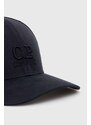Bavlněná baseballová čepice C.P. Company Gabardine tmavomodrá barva, s aplikací, 16CMAC282A006288A