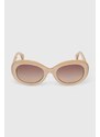 Sluneční brýle Vivienne Westwood dámské, béžová barva, VW505115753