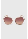 Sluneční brýle Vivienne Westwood dámské, béžová barva, VW702345757