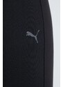 Legíny na jógu Puma STUDIO FOUNDATION černá barva, 524847