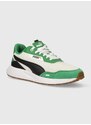 Sneakers boty Puma Runtamed Plus zelená barva, 389236, 391250