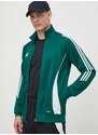 Tréninková mikina adidas Performance Tiro 24 zelená barva, s aplikací, IR7500