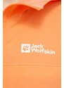 Nepromokavá bunda Jack Wolfskin Elsberg 2.5L JKT dámská, oranžová barva, 1115951