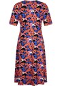 Zilch 41EVI40.075P 001251 - Dámské šaty Bouquet Coral mix barev