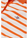 ŠATY GANT STRIPED SHIELD SS PIQUE POLO DRESS oranžová XS