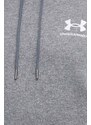 Mikina Under Armour pánská, šedá barva, s kapucí, s potiskem, 1373880