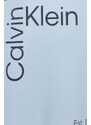 Bavlněná mikina Calvin Klein pánská, šedá barva, s potiskem