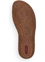 Dámské kožené sandále M0976-22 Rieker hnědé