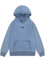 Dětská mikina Levi's LVB HEADLINE INDIGO HOODIE s kapucí, hladká