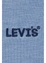 Dětská mikina Levi's LVB HEADLINE INDIGO HOODIE s kapucí, hladká