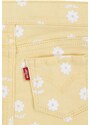 Kojenecká sada Levi's LVG SMILEY FLOUNCE TEE & SHORT žlutá barva