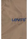 Dětská oboustranná bunda Levi's LVB REVERSIBLE BOY'S WIND JKT béžová barva