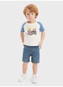 Kojenecká sada Levi's LVB LEVI BEAR RAGLAN & SHORT S