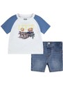 Kojenecká sada Levi's LVB LEVI BEAR RAGLAN & SHORT S