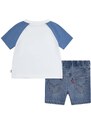 Kojenecká sada Levi's LVB LEVI BEAR RAGLAN & SHORT S