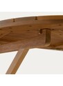 Dřevěný balkonový stolek Kave Home Amarilis 70 x 50 cm