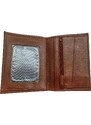 Pánská kožená peněženka MD10245 Anekta hnědá