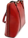 Kožená taška na spisy a notebook K64217-08 Anekta červená