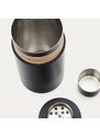 Černý kovový shaker na míchané nápoje Kave Home Shai 600 ml