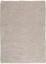 Hoorns Béžový vlněný koberec Vilta 160 x 230 cm
