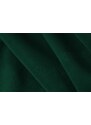 Lahvově zelená sametová třímístná pohovka Windsor & Co Lola 235 cm