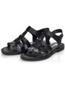 Dámské kožené sandálky D3668-00 Remonte černá