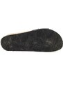 Dámské kožené pantofle 181018 VAQUETILLA NEGRO Plakton černá