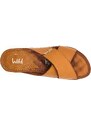 Dámské kožené pantofle 022-05-6106 hnědá WILD