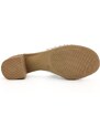 Dámské kožené pantofle 066-1627 bílá WILD