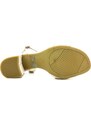 Dámské kožené sandále 2-2-28350-28 403 Marco Tozzi béžové