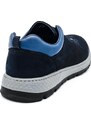 Pánská prošívaná obuv 204-2514/B NAVY WILD modrá