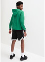 bonprix Chlapecká mikina, triko, krátké kalhoty (3dílná souprava) Zelená