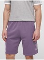 Bavlněné šortky adidas Originals fialová barva, IR8003