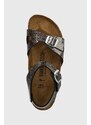 Dětské sandály Birkenstock Rio Kids BF černá barva