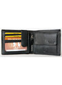 Celá kožená peněženka Kabana z měkké kůže s ochranou dat na kartách (RFID) Kabana