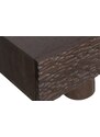 Hoorns Hnědý dřevěný TV stolek Crustie 147 x 45 cm