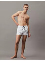 Pánské plavky Tkaný spodní díl SHORT DRAWSTRING KM0KM01015YCD - Calvin Klein